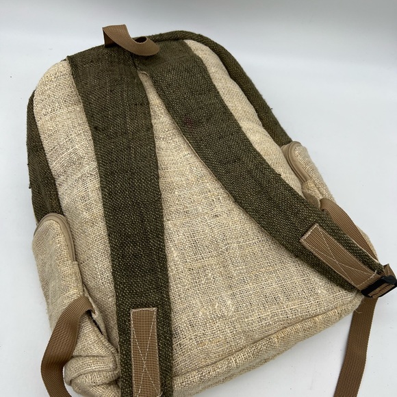 Multi Pocket Hemp Backpack - Picture 7 of 16